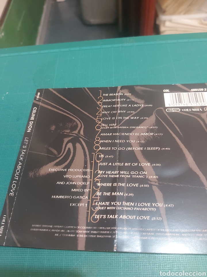 CDs de m&uacute;sica: CD CELINE DION LETS TALK ABOUT LICE - Foto 2