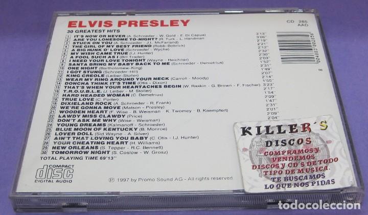 CDs de m&uacute;sica: Elvis Presley - 30 Greatest Hits - CD - Foto 2
