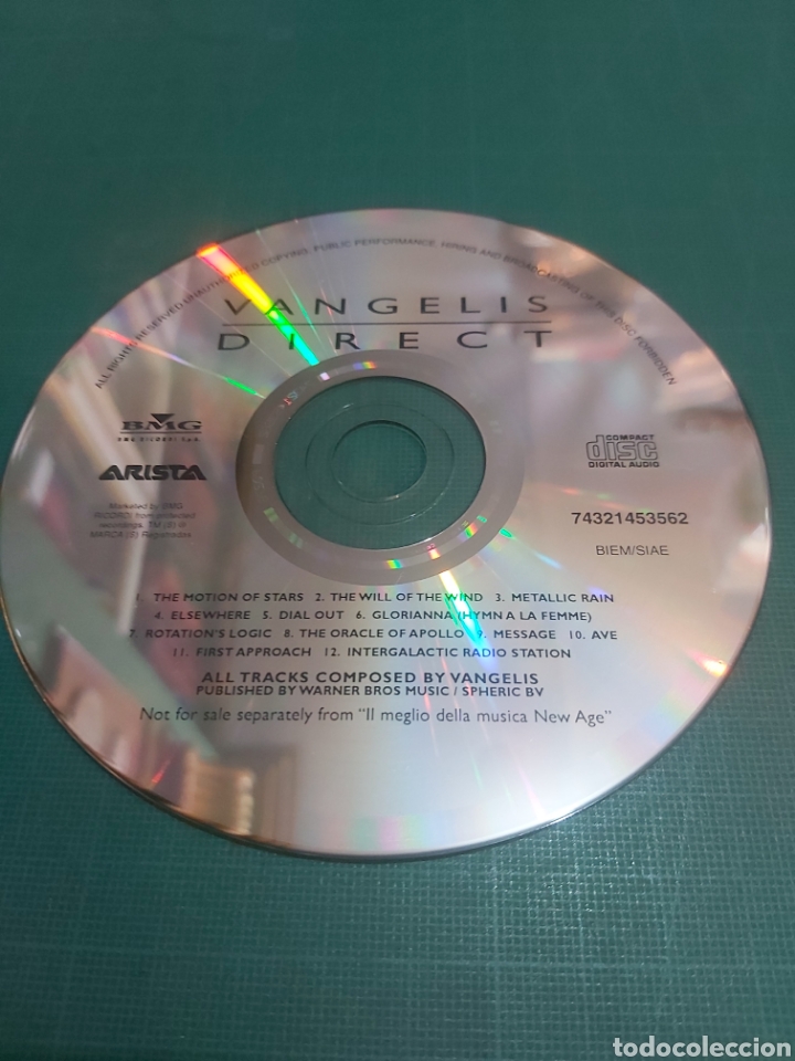 CDs de m&uacute;sica: CD vangelis durect - Foto 1