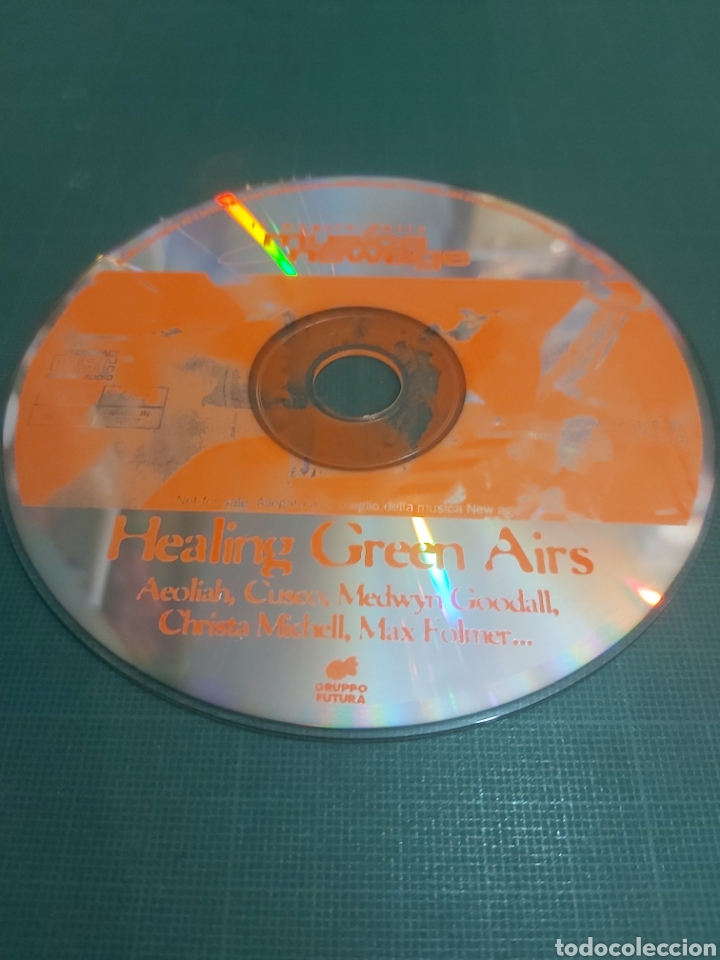 CDs de m&uacute;sica: CD NEW AGE HEALING GREEN AIRS AELIAH CUSCO - Foto 1