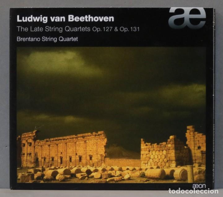 CDs de m&uacute;sica: CD. Beethoven. Brentano String Quartet. The Late String Quartets Op. 127 & Op. 131 - Foto 1