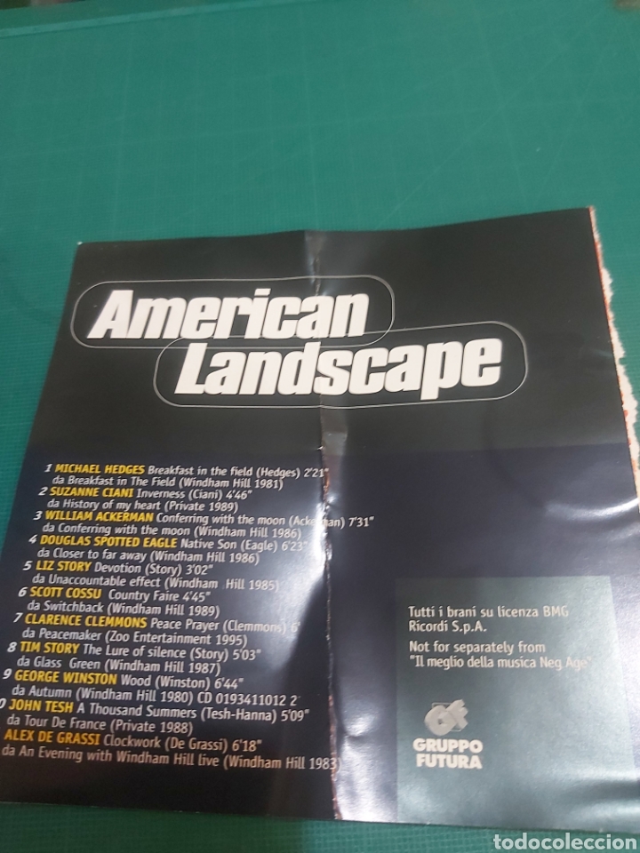 CDs de m&uacute;sica: CD NEW AGE ANERICAN LANDSCAPE - Foto 2