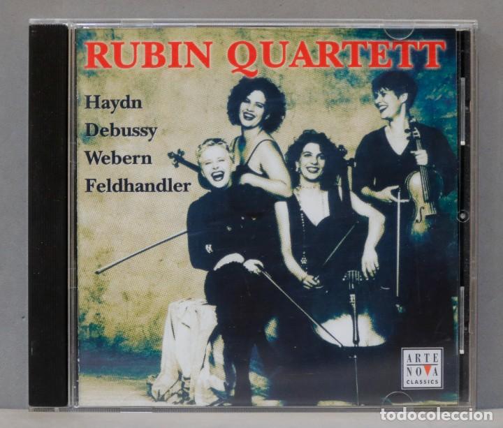 CDs de m&uacute;sica: CD. Rubin Quartett. Works For String Quartet - Foto 1