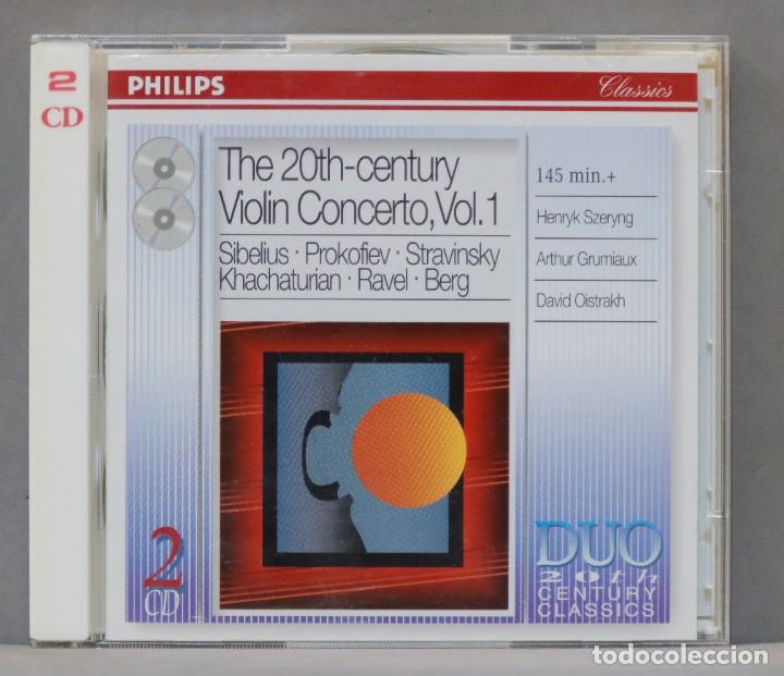 CDs de M&uacute;sica: 2 CD. The 20th-Century Violin Concerto. VOL. 1