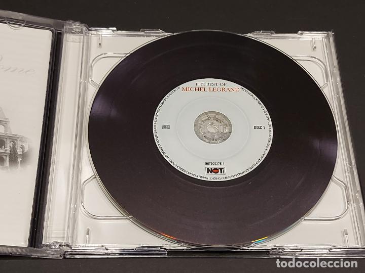 CDs de Música: THE BEST OF MICHEL LEGRAND / ESTUCHE-DOBLE CD - NOT NOW MUSIC / 50 TEMAS / IMPECABLE. - Foto 2 - 303154398