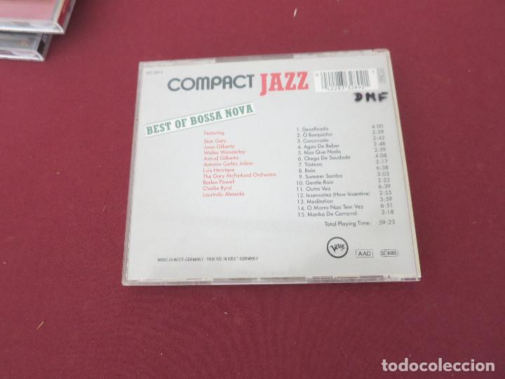 CDs de m&uacute;sica: COMPACT JAZZ THE BEST O BOSSA NOVA - Foto 4