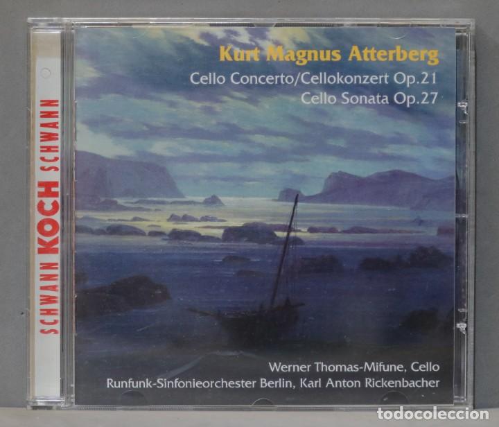 CD de M&uacute;sica: CD. Atterberg. OP. 21 OP 27. Rickenbacher