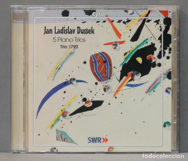 CD di Musica: CD. Jan Ladislav Dussek. Trio 1790. 5 Piano Trios