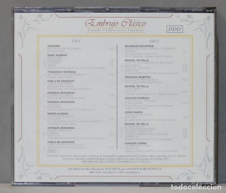 CDs de m&uacute;sica: 2 CD. EMBRUJO CLASICO - Foto 2