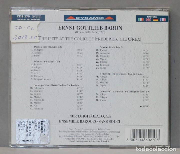 CDs de m&uacute;sica: CD. BARON. GOTTLIEB. POLATO - Foto 2
