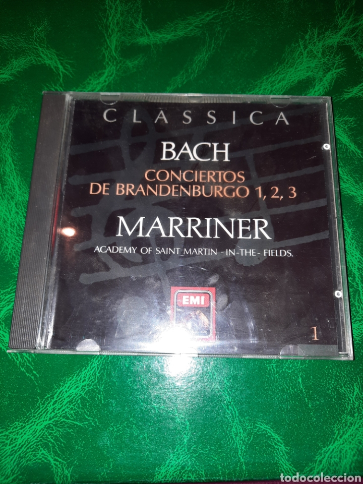 CDs de m&uacute;sica: CD BACH CONCIERTOS DE BRADENBURGO 1,2,3 - Foto 1