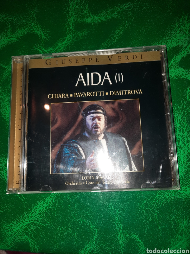 CDs de m&uacute;sica: CD AIDA(I), GIUSEPPE VERDI EDICI&Oacute;N CENTENARIO - Foto 1