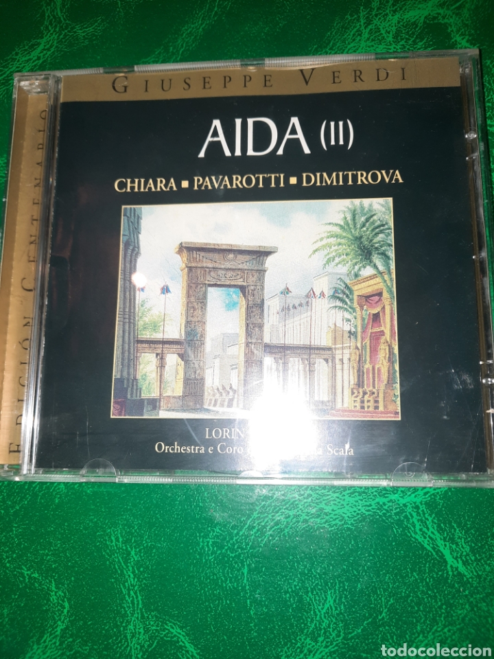 CDs de m&uacute;sica: CD AIDA (II) GIUSEPPE VERDI EDICI&Oacute;N CENTENARIO - Foto 1
