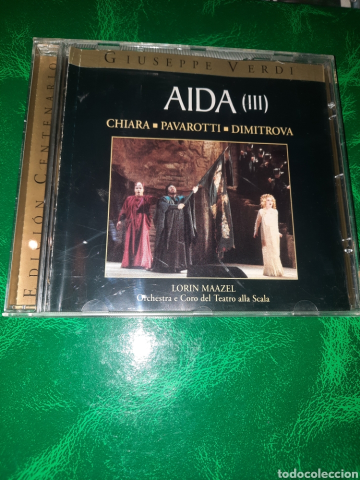 CDs de m&uacute;sica: CD AIDA (III), GIUSEPPE VERDI. EDICI&Oacute;N CENTENARIO - Foto 1