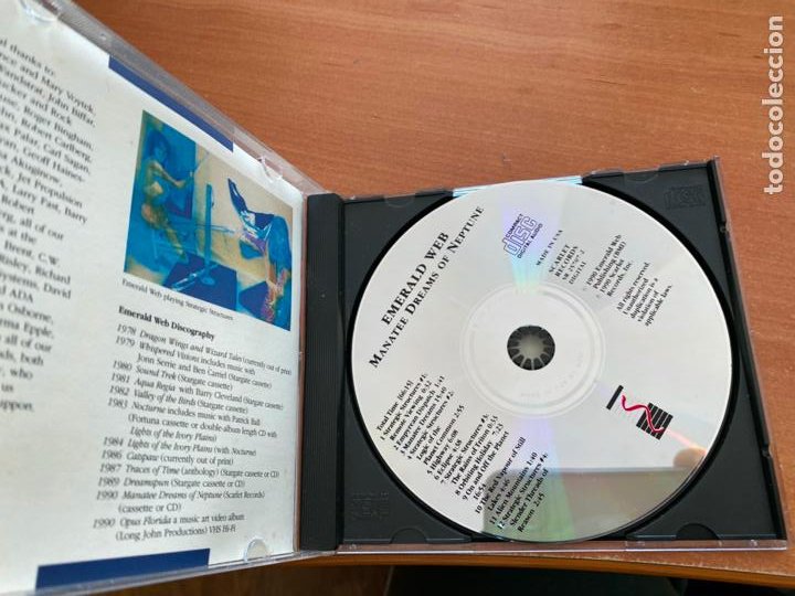 CDs de Música: EMERALD WEB MANATEE DREAMS OF NEPTUNE) CD 12 TRACK (CDIB21) - Foto 2 - 303316668