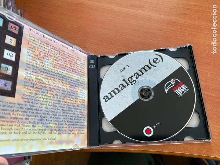 CDs de Música: AMALGAM (E) 10 ANS DE RED TOUCAN 2 x CD 22 TRACK (CDIB21) - Foto 2 - 303317513