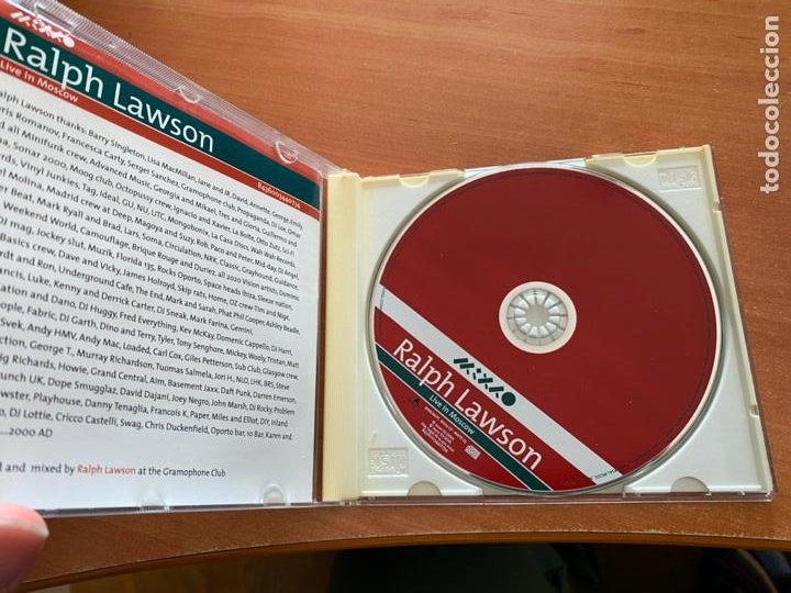 CDs de Música: RALPH LAWSON (LIVE IN MOSCOW) CD 10 TRACK (CDIB21) - Foto 2 - 303317928