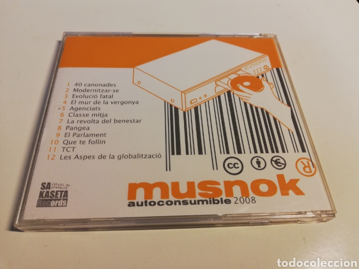 CDs de m&uacute;sica: MUSNOK. AUTOCONSUMIBLE (CD) - Foto 3