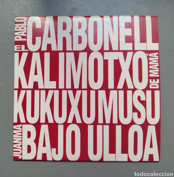 CDs de m&uacute;sica: Cd el kalimotxo de mana pablo carbonell - Foto 2