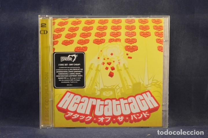 CDs de m&uacute;sica: VARIOUS - HEARTATTACK COMPILATION VOL. 1 - 2 CD - Foto 1
