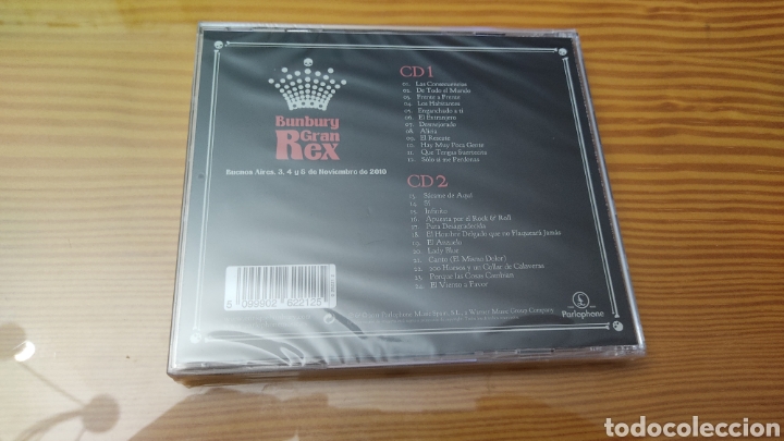 CDs de m&uacute;sica: Precintado !! Doble cd de Bunbury &rdquo;Gran Rex&rdquo; - Foto 2