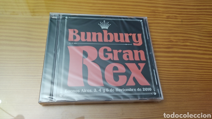 CDs de m&uacute;sica: Precintado !! Doble cd de Bunbury &rdquo;Gran Rex&rdquo; - Foto 1