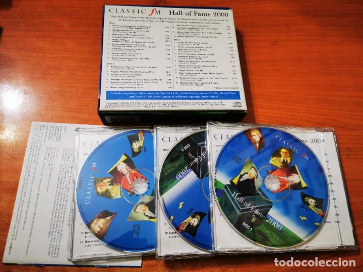 CDs de Música: CLASSIC FM Hall of fame 2000 BOX SET 3 CD + FOLLETO DEL AÑO 2000 EU CONTIENE 30 TEMAS - Foto 3 - 303444733