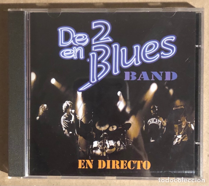 CD di Musica: DE 2 EN BLUES BAND&rdquo;EN DIRECTO&rdquo; (SONIDO XXI 1997). CD.
