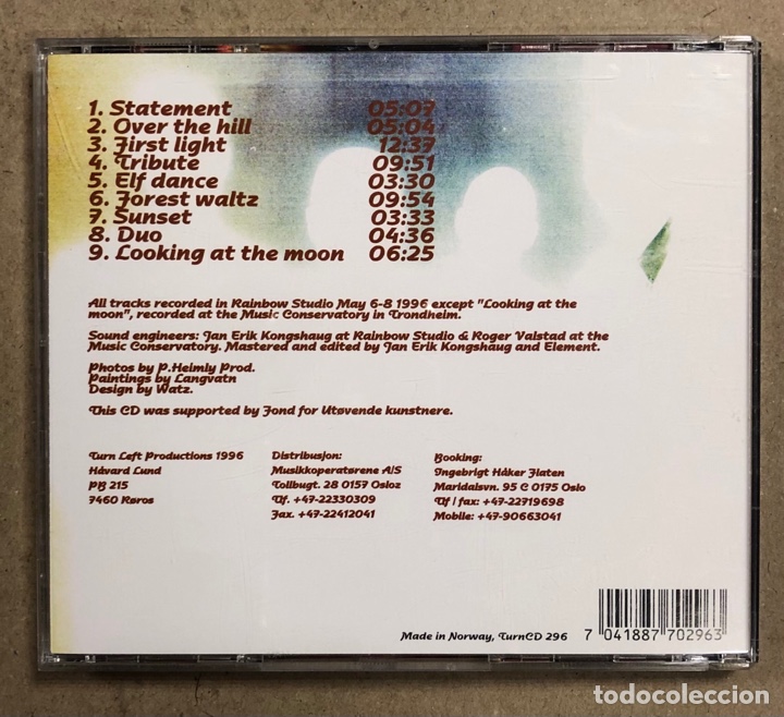CDs de m&uacute;sica: ELEMENT (TURN LEFT PRODUCTIONS 1996). CD. - Foto 2