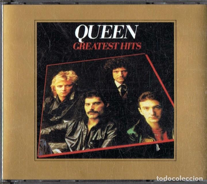 CDs de m&uacute;sica: QUEEN &uml; GREATEST HITS I & II&uml; - Foto 2