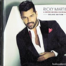 CDs de Música: RICKY MARTIN ¨A QUIEN QUIERA ESCUCHAR¨