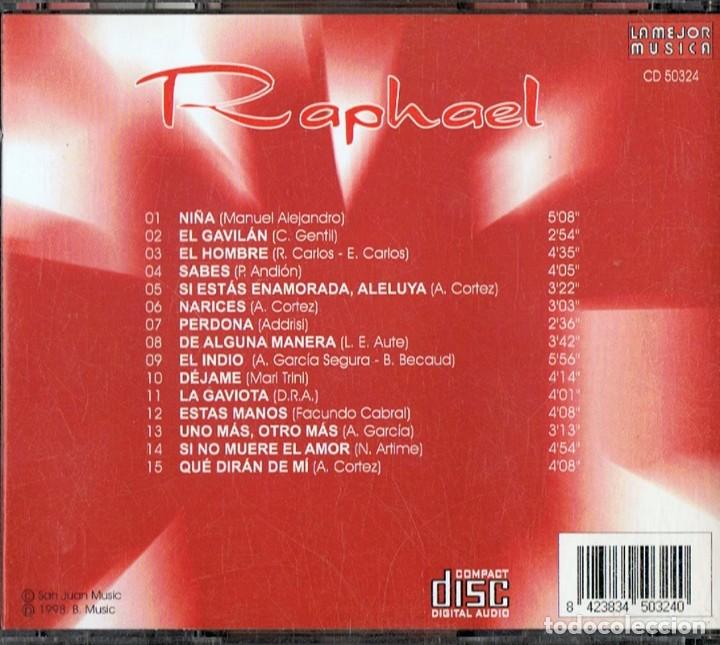 CDs de m&uacute;sica: RAPHAEL &uml;NI&Ntilde;A&uml; - Foto 2
