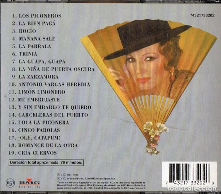 CDs de m&uacute;sica: ROCIO JURADO &uml;CANCIONES DE ESPA&Ntilde;A&uml; - Foto 2