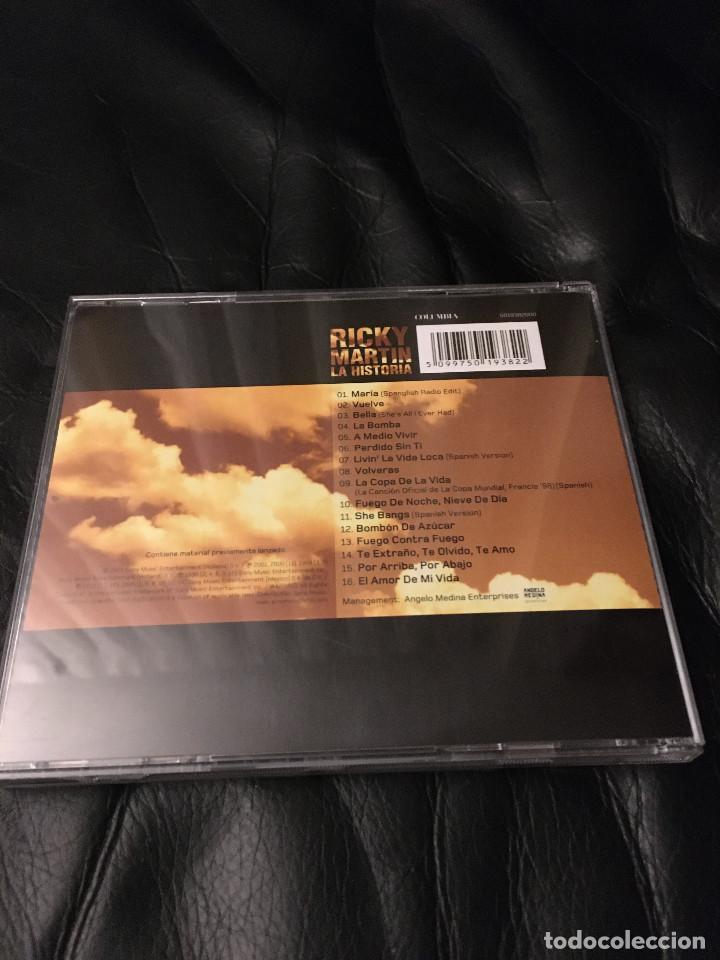 CDs de m&uacute;sica: Ricky Martin la historia CD - Foto 2