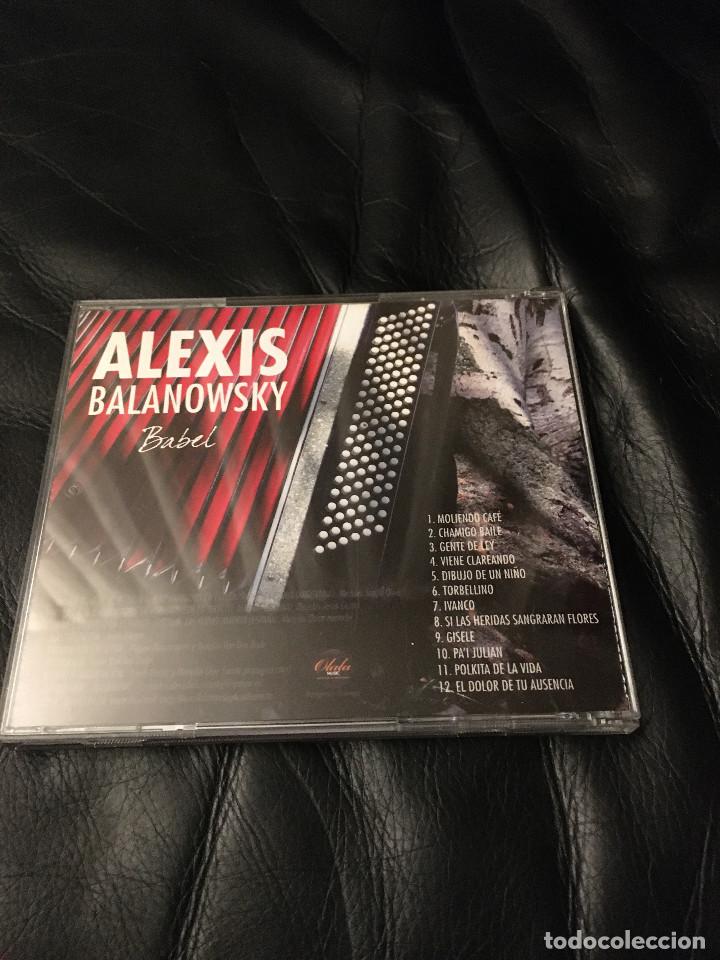 CDs de m&uacute;sica: ALEXIS BALANOWSKY - BABEL CD - Foto 2
