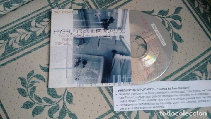 CDs de m&uacute;sica: CD-SINGLE ( PROMOCION) DE PRESUNTOS IMPLICADOS - Foto 1
