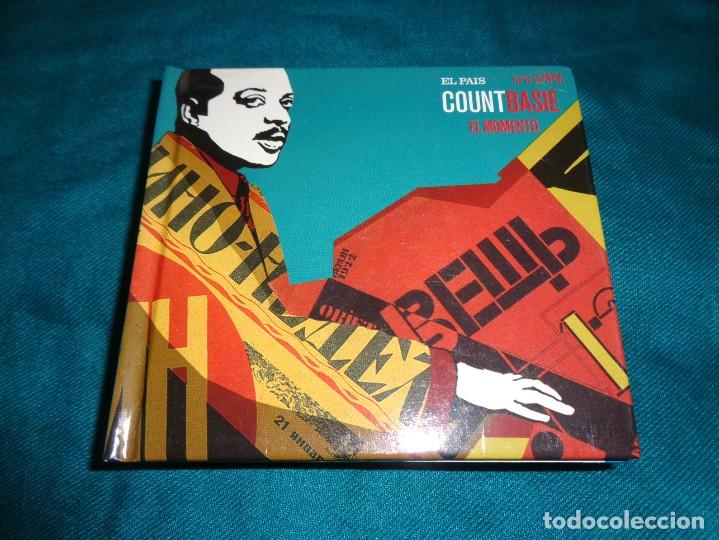 CDs de m&uacute;sica: COUNT BASIE. EL MOMENTO. ESTRELLAS DEL JAZZ. EL PAIS. CD + LIBRO. IMPECABLE (#) - Foto 1
