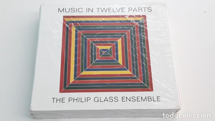 CDs de Musique: 4 CD PRECINTADOS - MUSIC IN TWELVE PARTS - THE PHILIP GLASS ENSEMBLE - ED.USA
