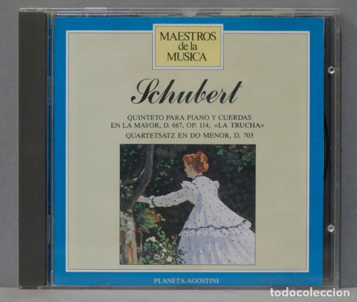 CDs de m&uacute;sica: CD. SCHUBERT. D 667 OP 114. D. 703 - Foto 1