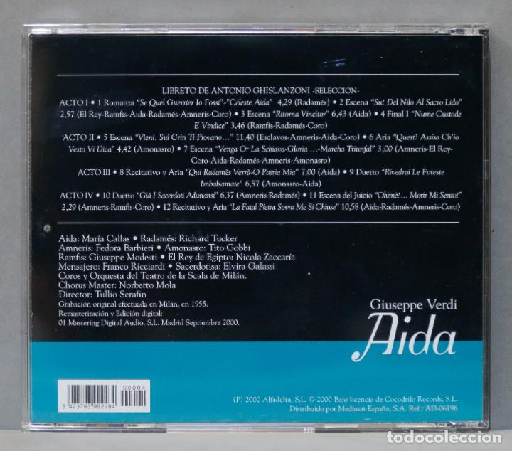 CDs de m&uacute;sica: CD. Serafin. Aida. VERDI - Foto 2