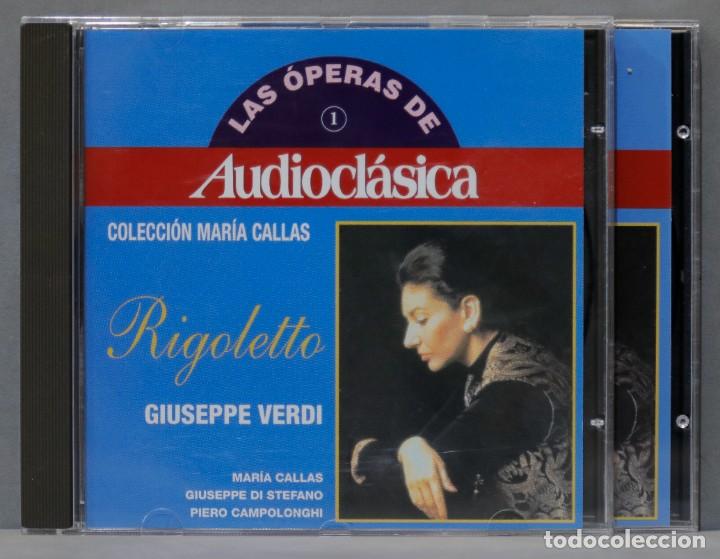 CDs de m&uacute;sica: 2 CD. RIGOLETTO. VERDI. AUDIOCLASICA - Foto 1