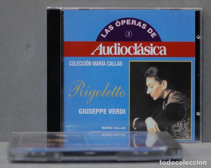 CDs de m&uacute;sica: 2 CD. RIGOLETTO. VERDI. AUDIOCLASICA - Foto 3