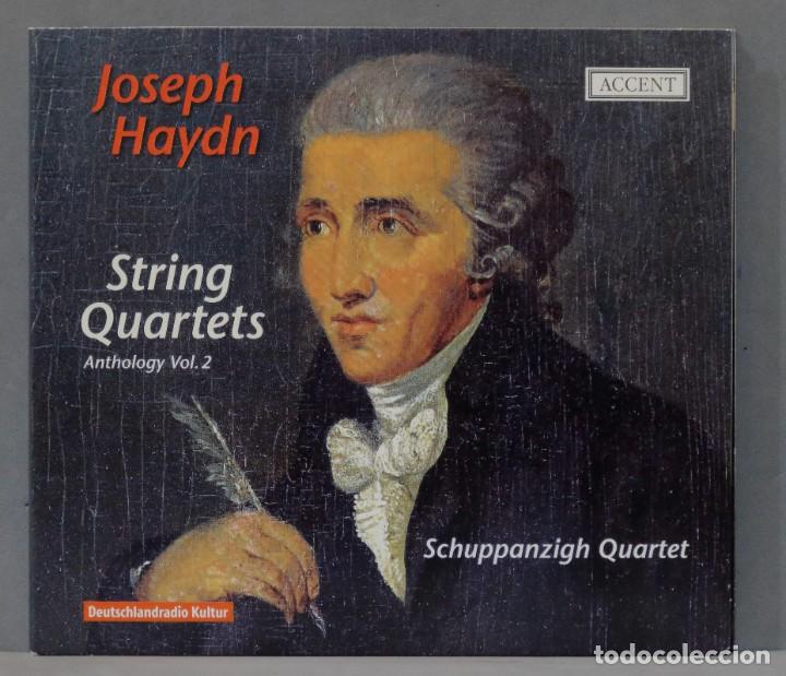CDs de m&uacute;sica: CD. STRING QUARTETS. ANTHOLOGY VOL. 2. HAYDN. Schuppanzigh-Quartett - Foto 1