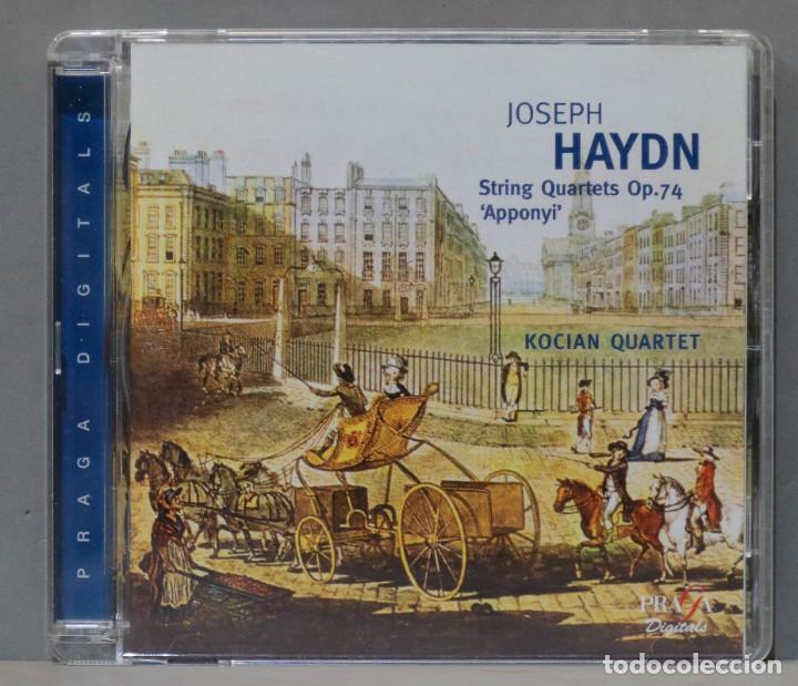CDs de m&uacute;sica: CD. Kocian Quartet. Joseph HAYDN. String Quartets Op.74 &acute;Apponyi&acute; - Foto 1