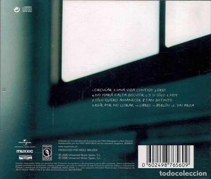 CDs de m&uacute;sica: Vega - Circular. CD (dedicado) - Foto 2