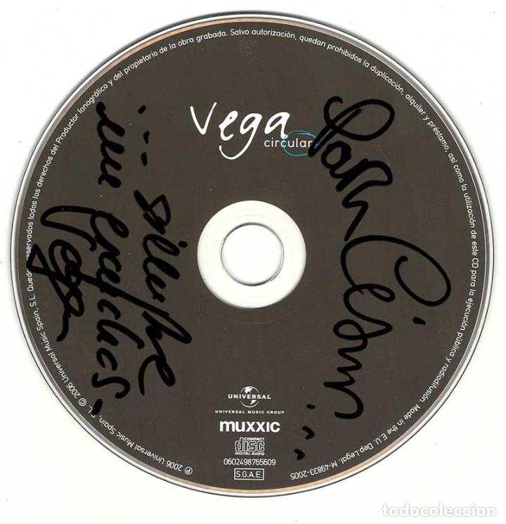 CDs de m&uacute;sica: Vega - Circular. CD (dedicado) - Foto 3