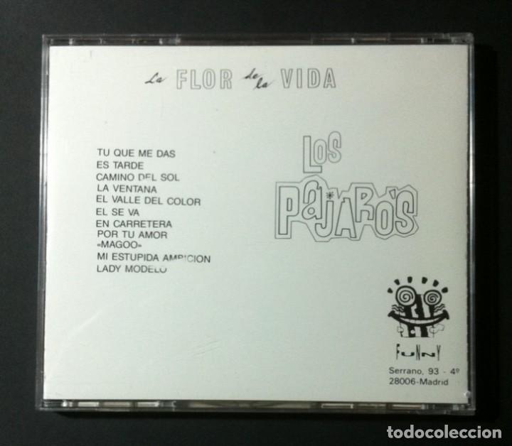 CDs de m&uacute;sica: LOS PAJAROS - La Flor De La Vida - CD 1990 - FUNNY - Foto 2