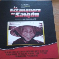 CDs de Música: LOS CHIKOS DEL MAIZ LA ESTANQUERA DE SAIGÓN CD LIBRO TAMAÑO GRANDE. Lote 303849288