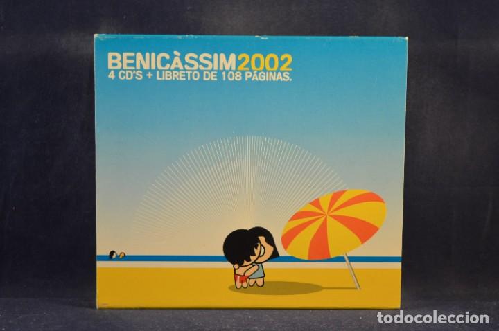 VARIOS - BENICÀSSIM 2002 - 4 CD + LIBRETO DE 108 PÁGINAS (Música - CD's Techno)