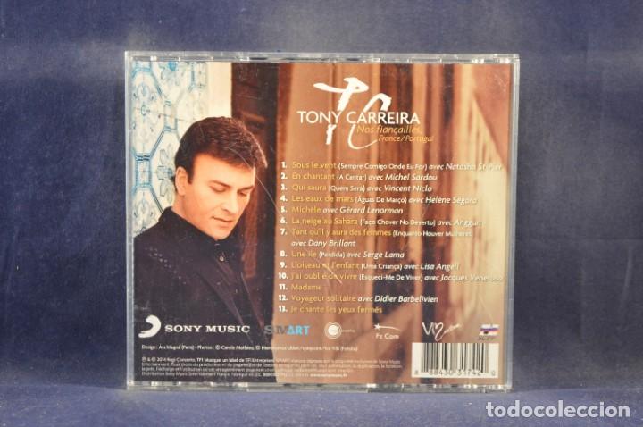 CDs de Música: TONY CARREIRA - NOS FIANÇAILLES, FRANCE / PORTUGAL - CD - Foto 2 - 303863248